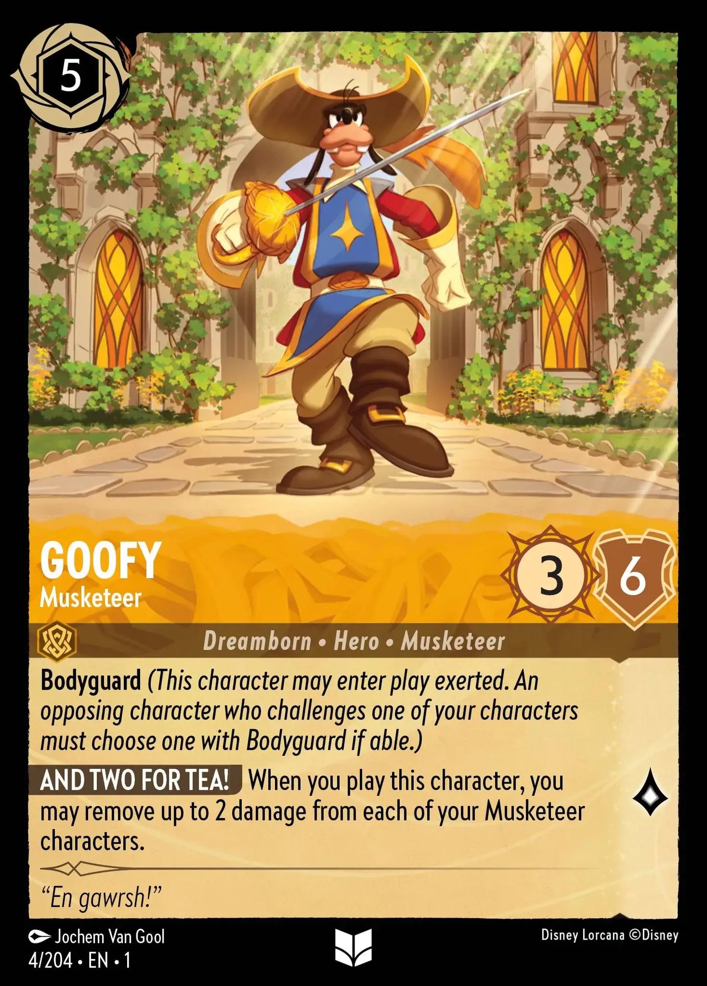 Goofy - Musketeer 4/204