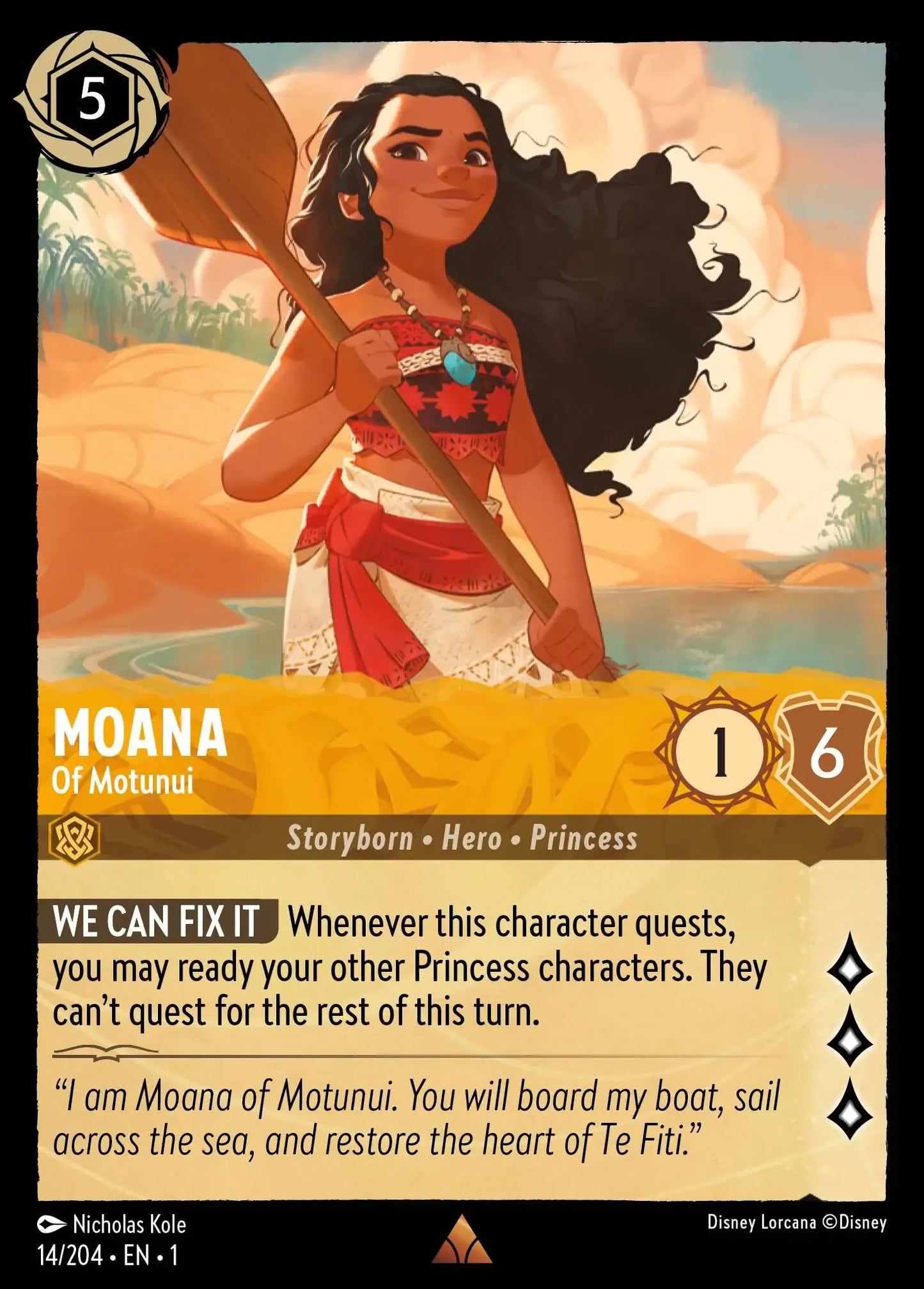 Moana - Of Motunui 14/204