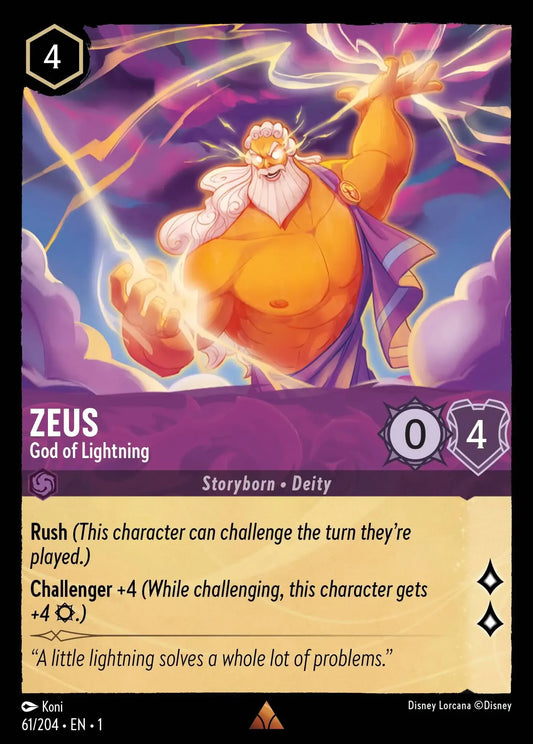 Zues - God of Lightning 61/204