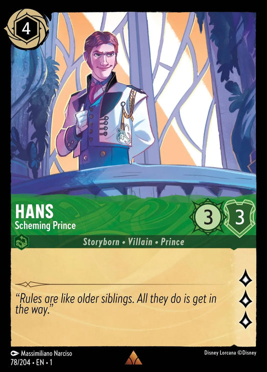 Hans - Scheming Prince 78/204