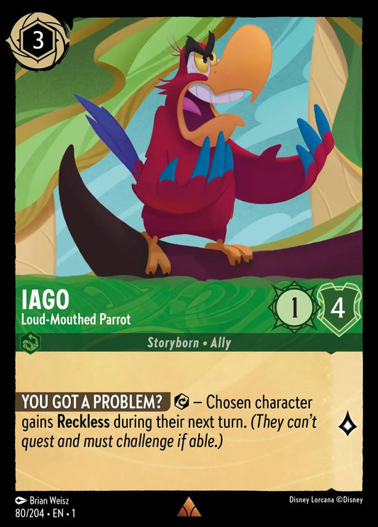 Iago - Loud-Mouthed Parrot 80/204