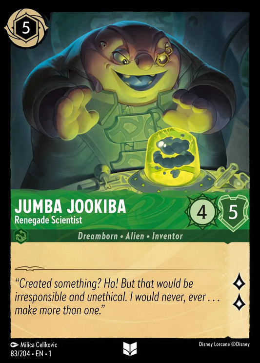 Jumba Jookiba - Renegade Sceintist 83/204