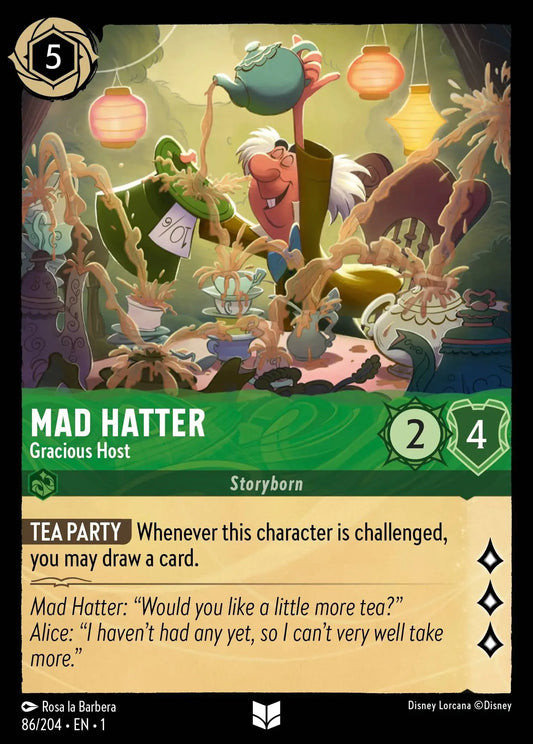 Mad Hatter - Gracious Host 86/204