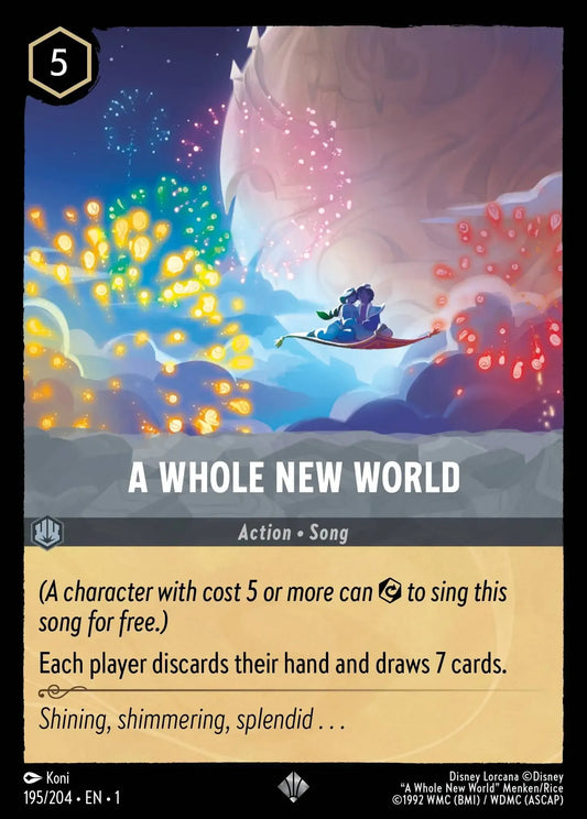 A Whole New World 195/204