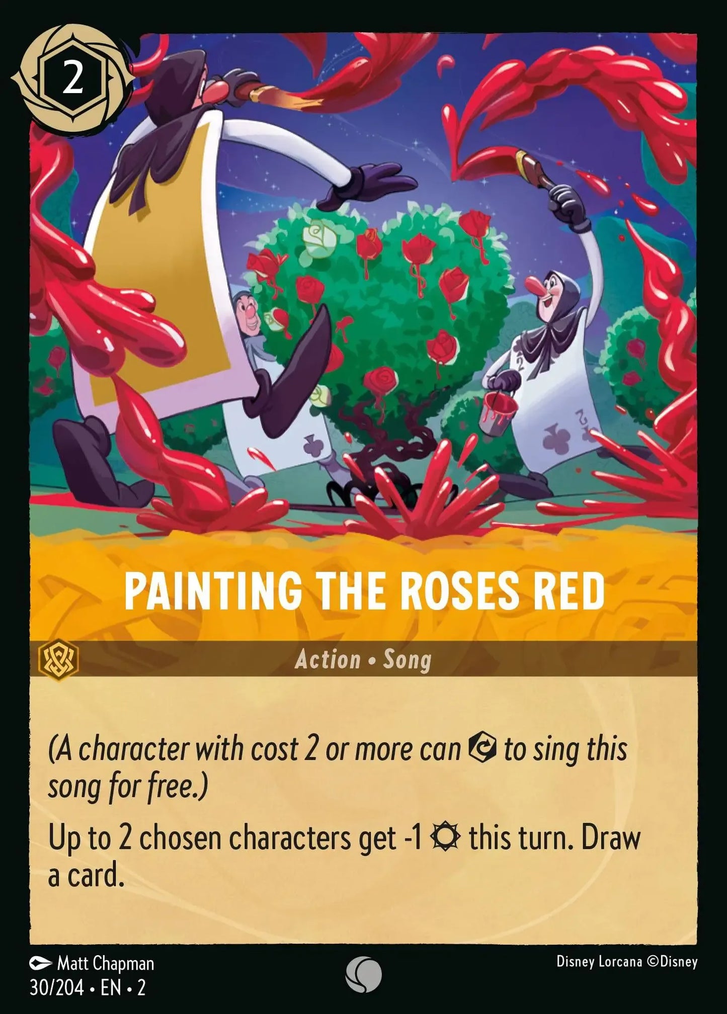 Painting the Roses Red 030/204