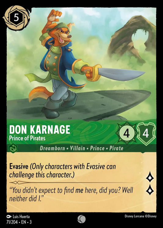 Don Karnage - Prince of Pirates 071/204