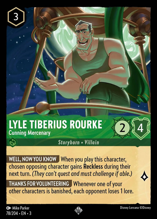 Lyle Tiberius Rourke - Cunning Mercenary 078/204