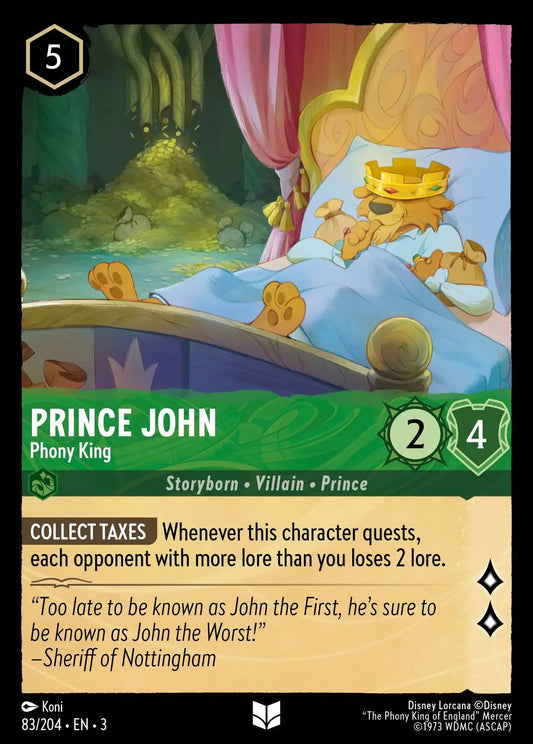 Prince John - Phony King 083/204