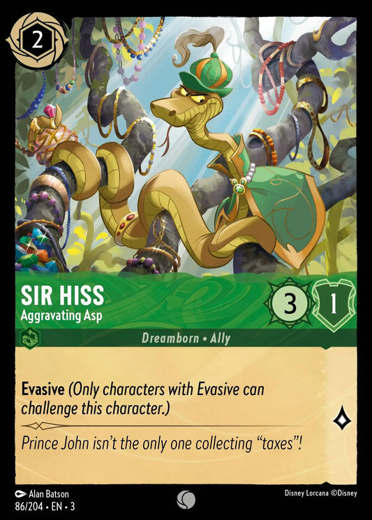 Sir Hiss - Aggravating Asp 086/204