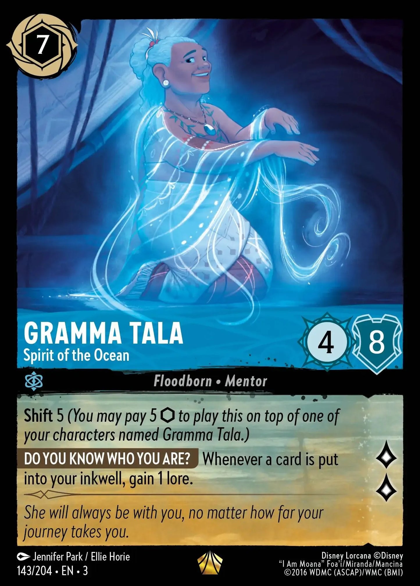 Gramma Tala - Spirit of the Ocean 143/204