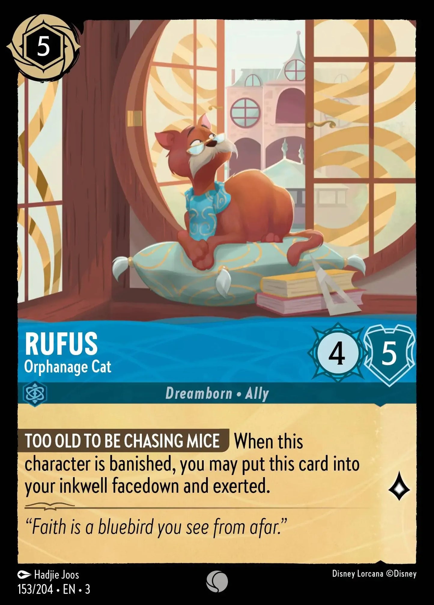 Rufus - Orphanage Cat 153/204