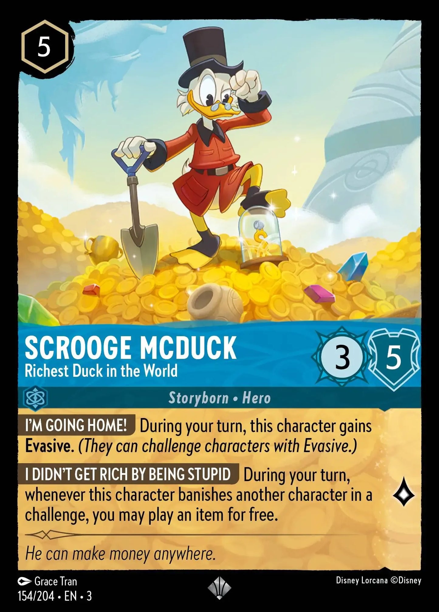 Scrooge Mcduck - Richest Duck in the World 154/204