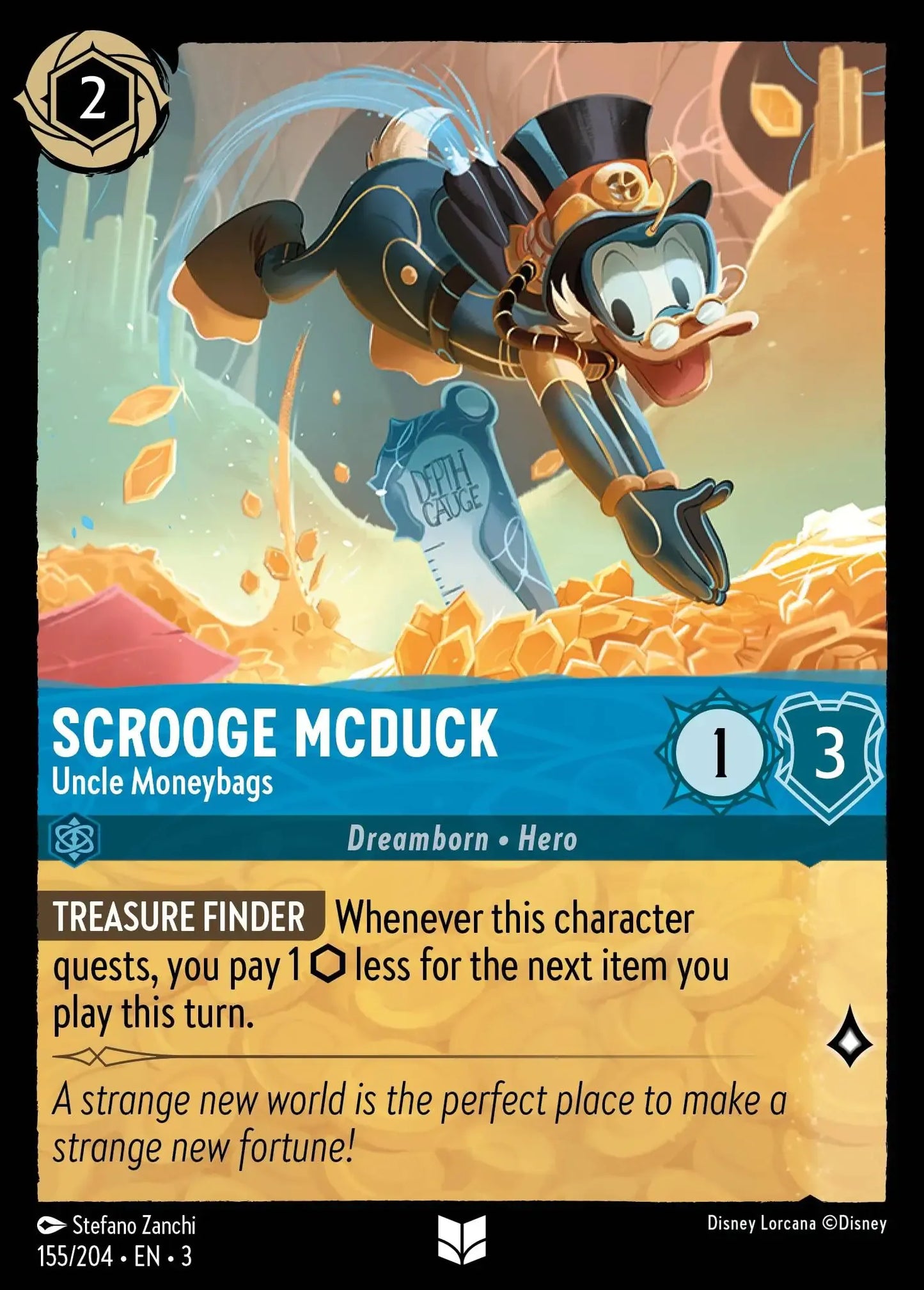 Scrooge Mcduck - Uncle Moneybags 155/204