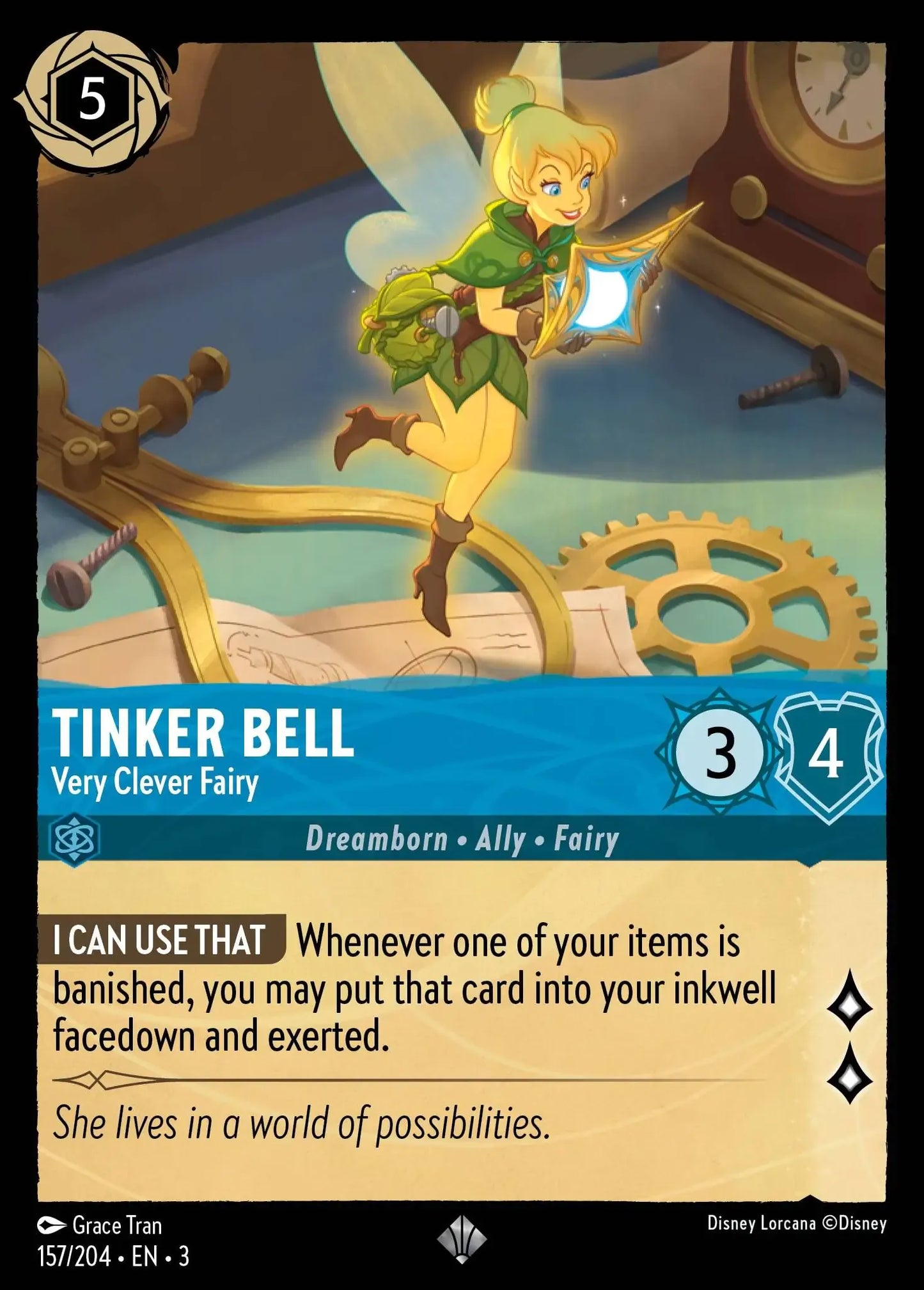 Tinker Bell - Very Clever Fairy 157/204