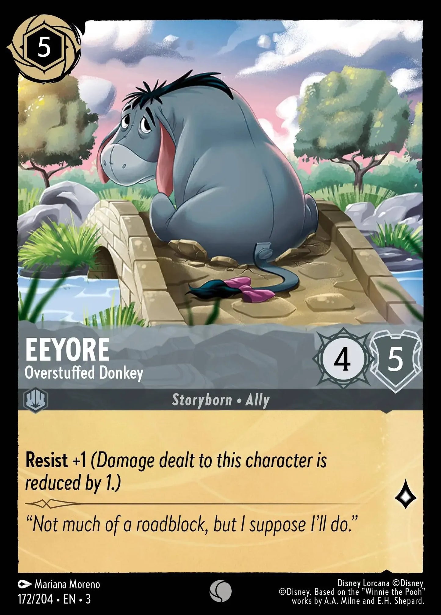 Eeyore - Overstuffed Donkey 172/204