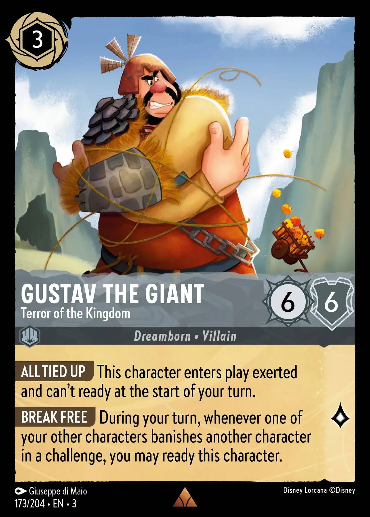 Gustav the Giant - Terror of the Kingdom 173/204