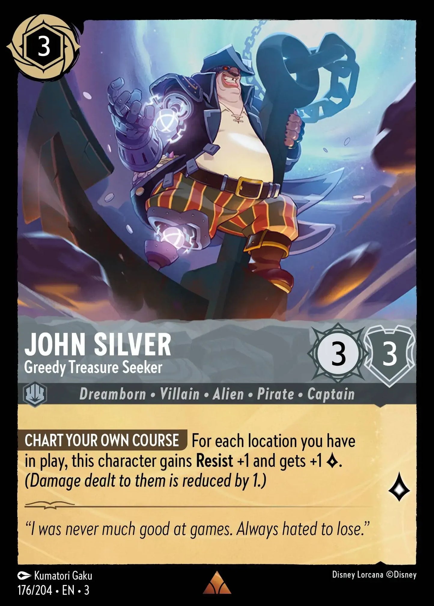 John Silver - Greedy Treasure Seeker 176/204