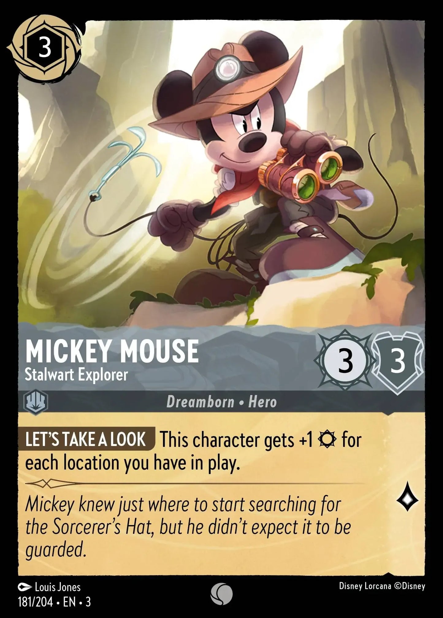 Mickey Mouse - Stalwart Explorer 181/204