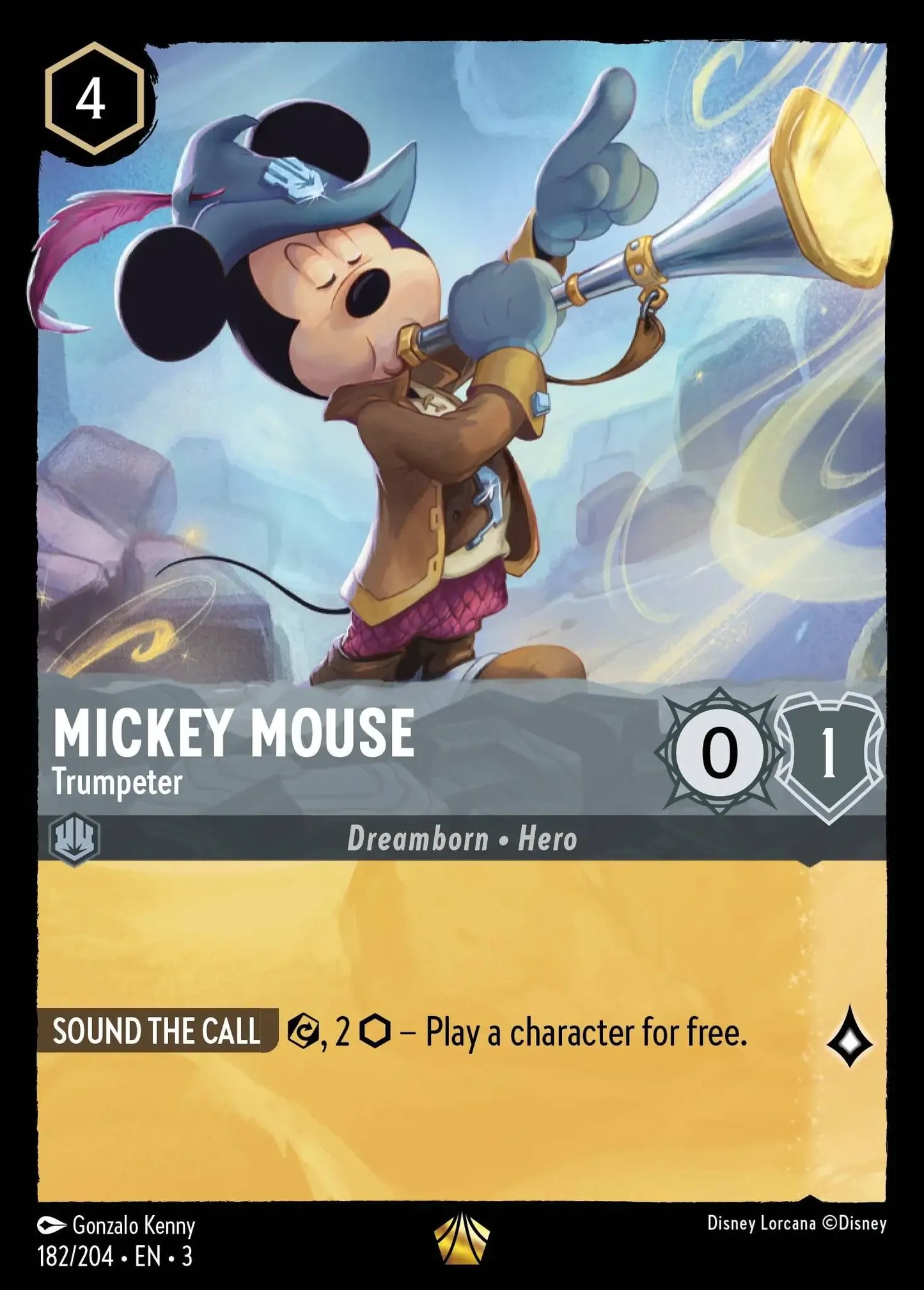 Mickey Mouse - Trumpeter 182/204