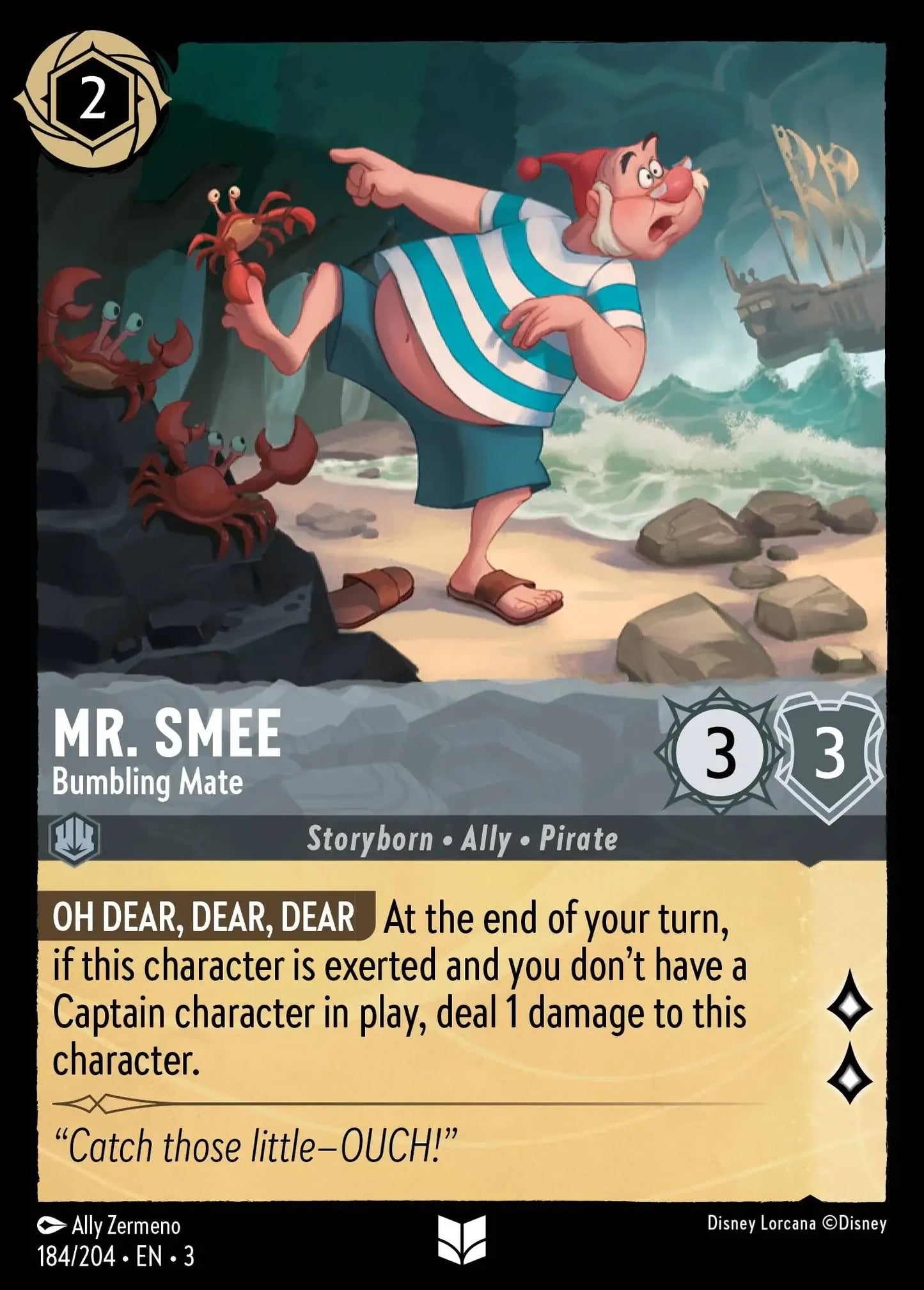 Mr. Smee - Bumbling Mate 184/204