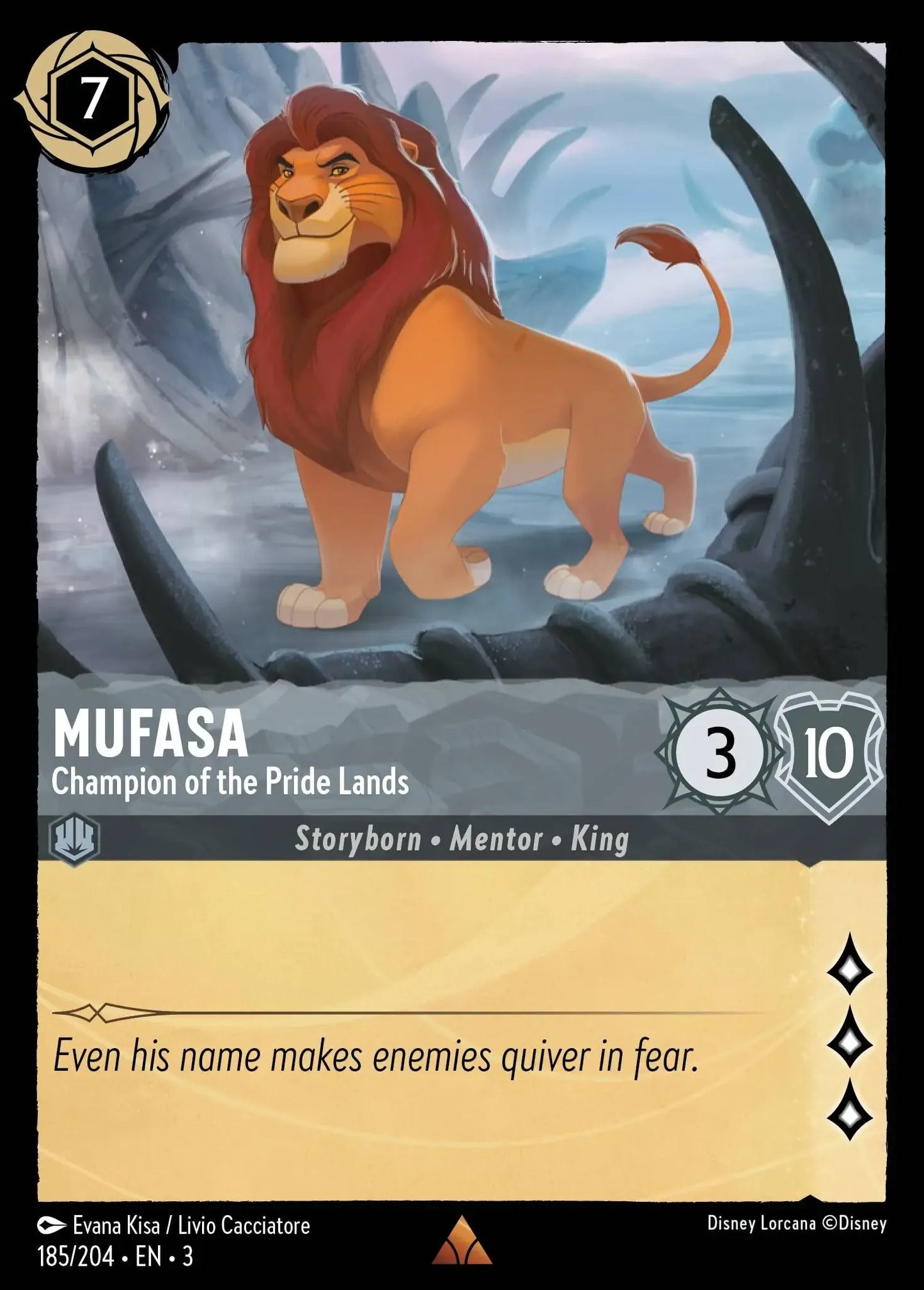 Mufasa - Champion of the Pride Lands 185/204