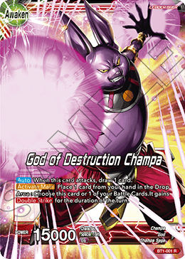 Champa // God of Destruction Champa BT1-001