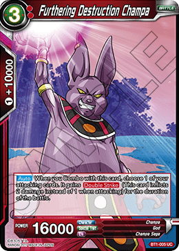 Furthering Destruction Champa BT1-005