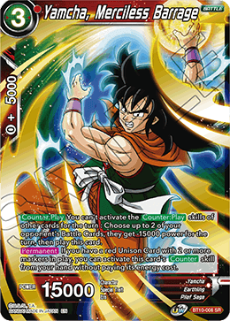 Yamcha, Merciless Barrage BT10-008