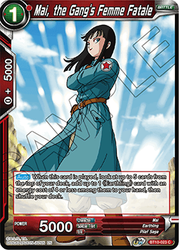 Mai, the Gang's Femme Fatale BT10-023