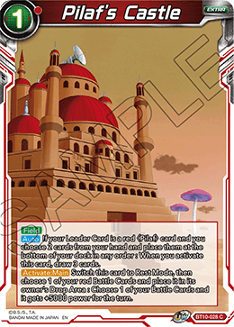 Pilaf's Castle BT10-028