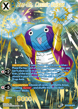 Zen-Oh, Cosmic Unison BT10-035 (Special Rare)