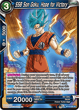 SSB Son Goku, Hope for Victory BT10-036