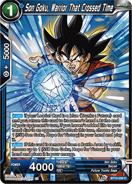 Son Goku, Warrior That Crossed Time BT10-038