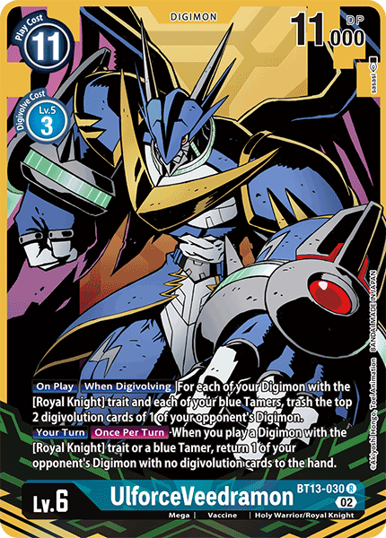 UlforceVeedramon BT13-030 (Alternate Art)