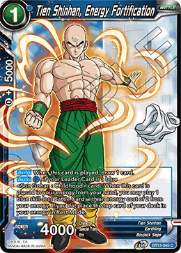 Tien Shinhan, Energy Fortification BT13-045