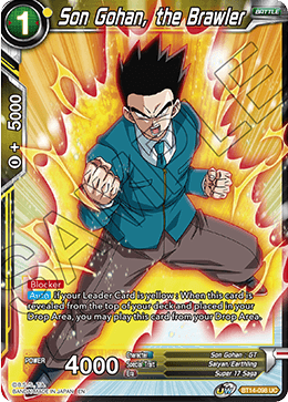 Son Gohan, the Brawler BT14-098