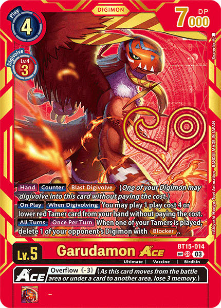 Garudamon ACE BT15-014 (Alternate Art)2