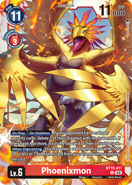 Phoenixmon BT15-017