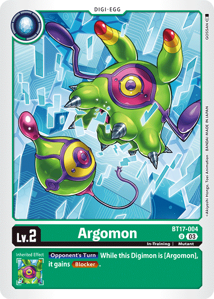 Argomon BT17-004