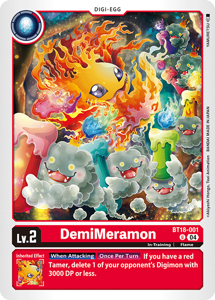 DemiMeramon BT18-001