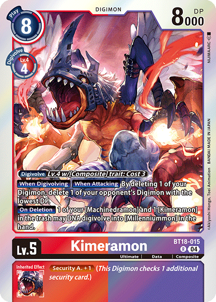 Kimeramon BT18-015