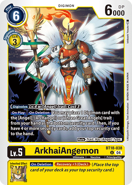 ArkhaiAngemon BT18-038