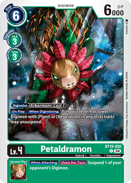 Petaldramon BT18-050