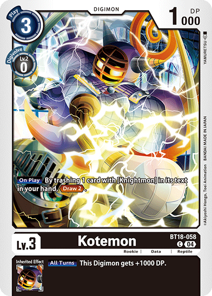 Kotemon BT18-058