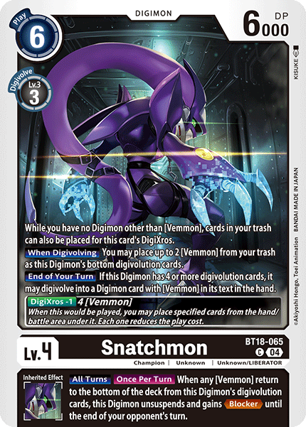 Snatchmon BT18-065