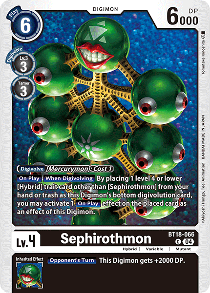 Sephirothmon BT18-066