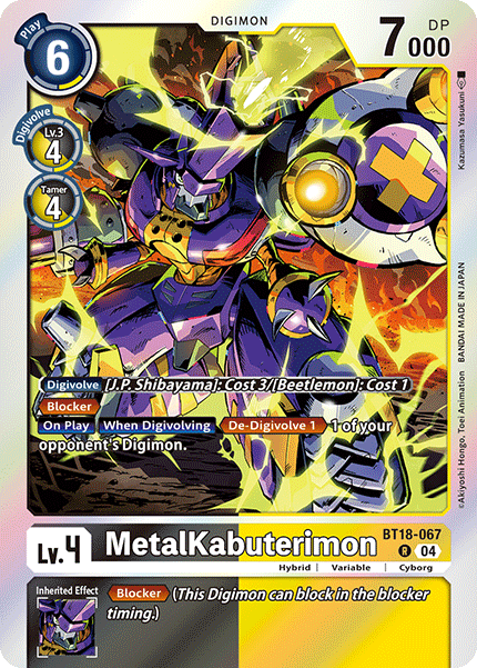 MetalKabuterimon BT18-067