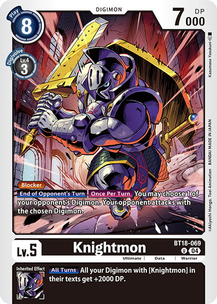 Knightmon BT18-069