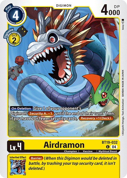 Airdramon BT19-032