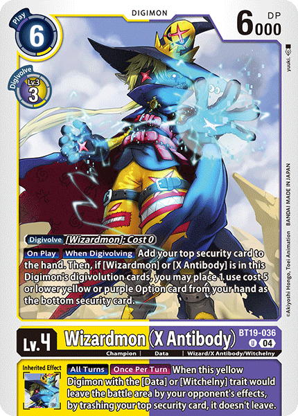 Wizardmon (X Antibody) BT19-036